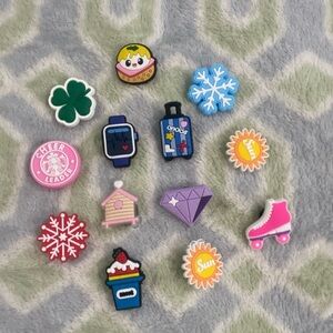 Colorful Assorted Shoe Charms